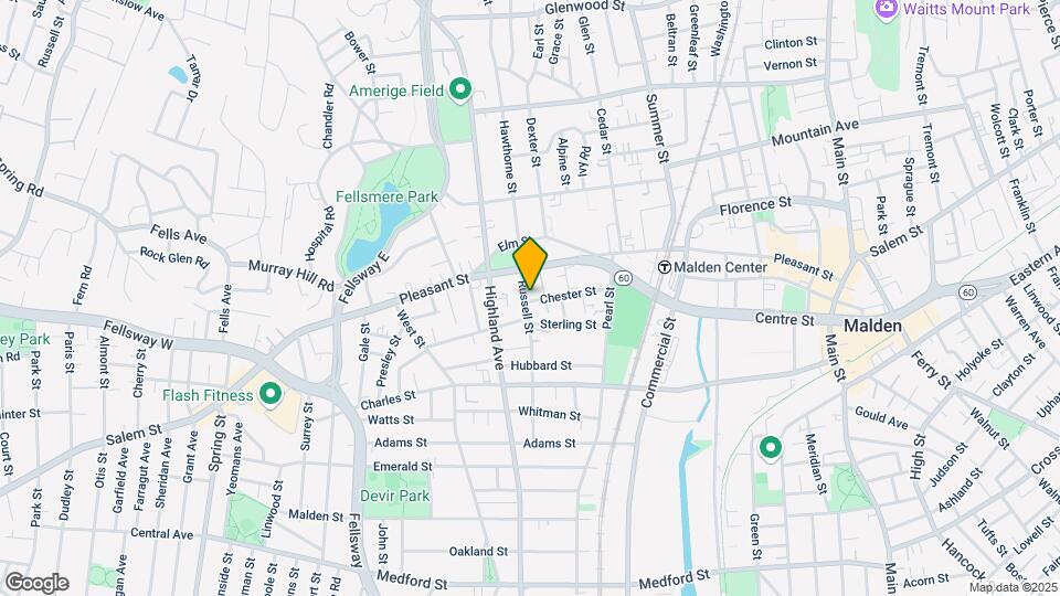24 Russell St, Unit 3 Map and Location Details