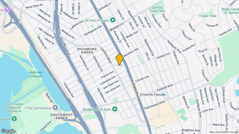 6117 Fresno Ave Map and Location Details