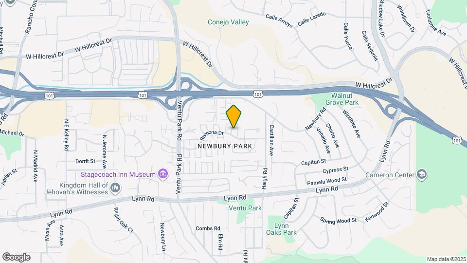 1189 Ramona Dr Map and Location Details