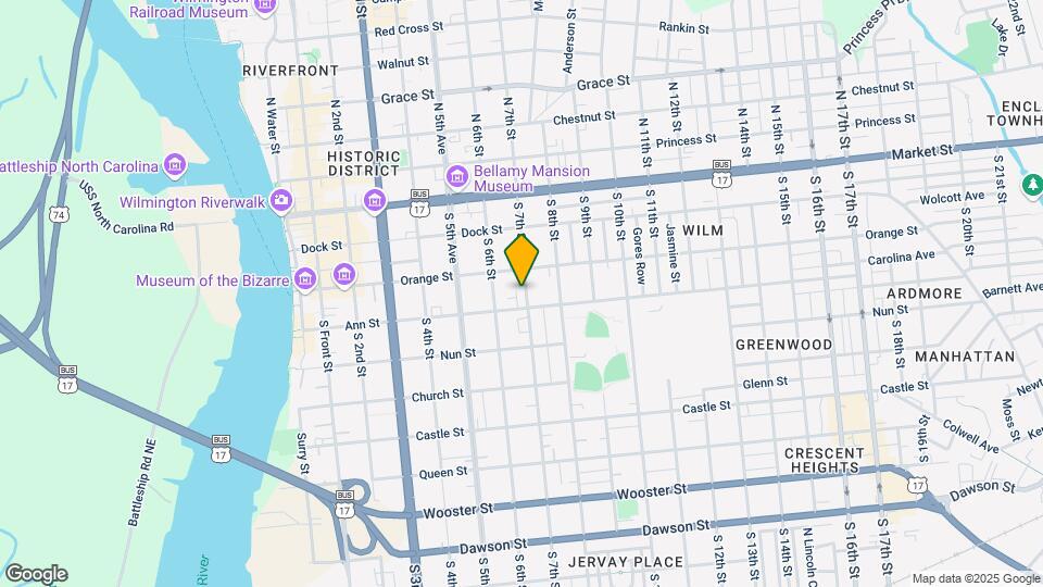 212 S 7th St Map and Location Details