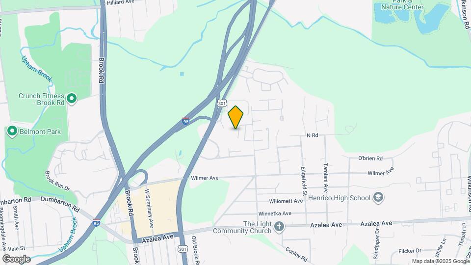 5616 Crenshaw Rd Map and Location Details