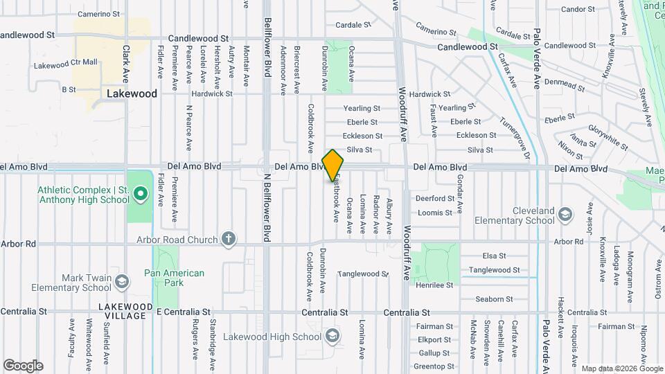 4839 Eastbrook Ave Mapa y Detalles de la Ubicación