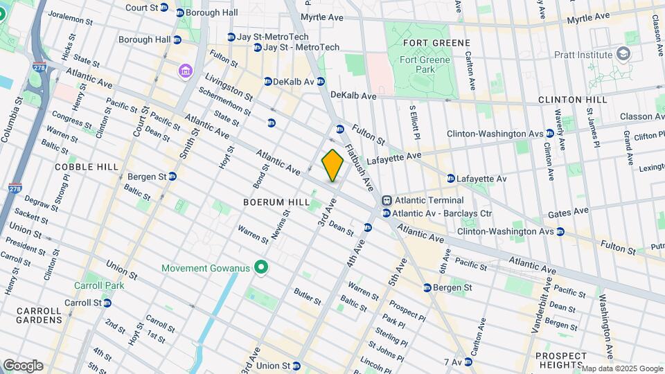 503 Atlantic Ave Map and Location Details