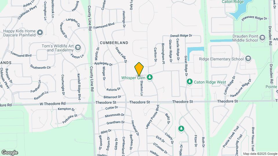 1705 Stanton Ln Map and Location Details