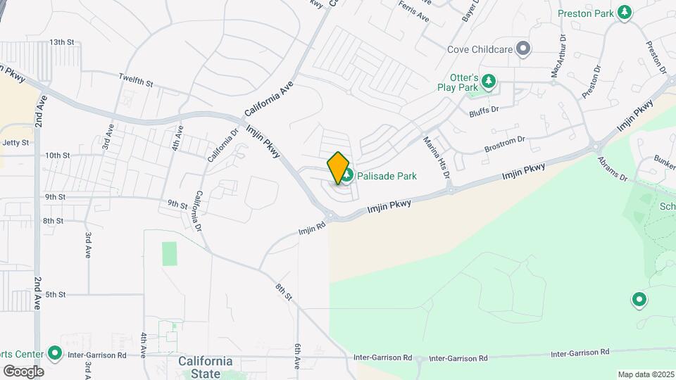 480 Palisade Dr Map and Location Details