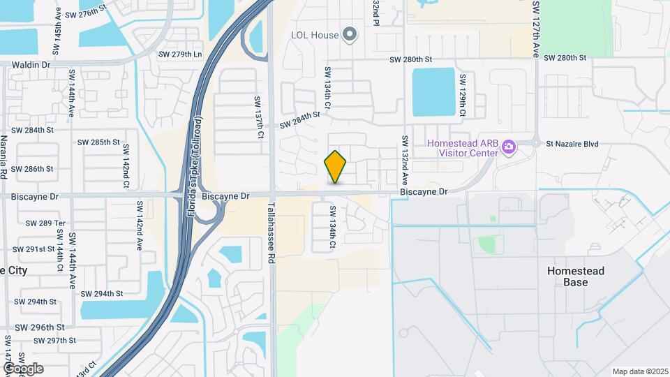 13412 SW 287th Ter Map and Location Details