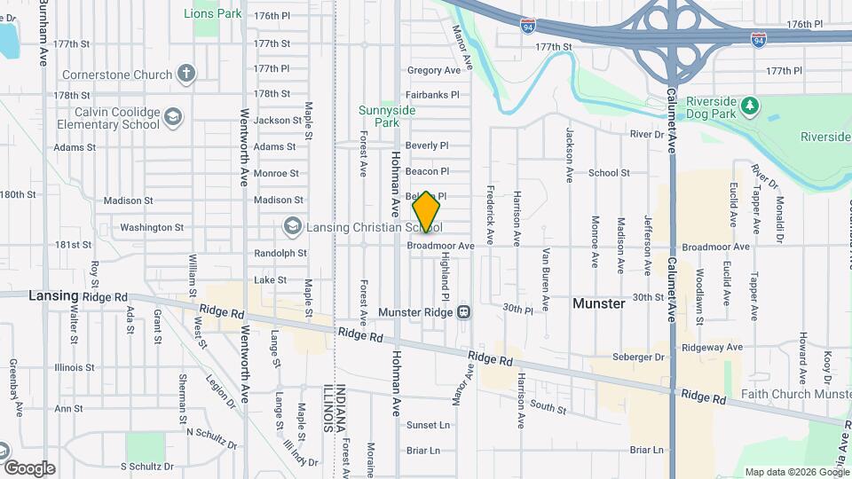229 Broadmoor Ave Map and Location Details