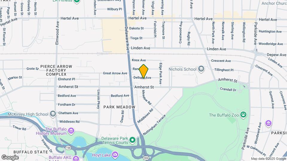 45 Delham Ave Map and Location Details