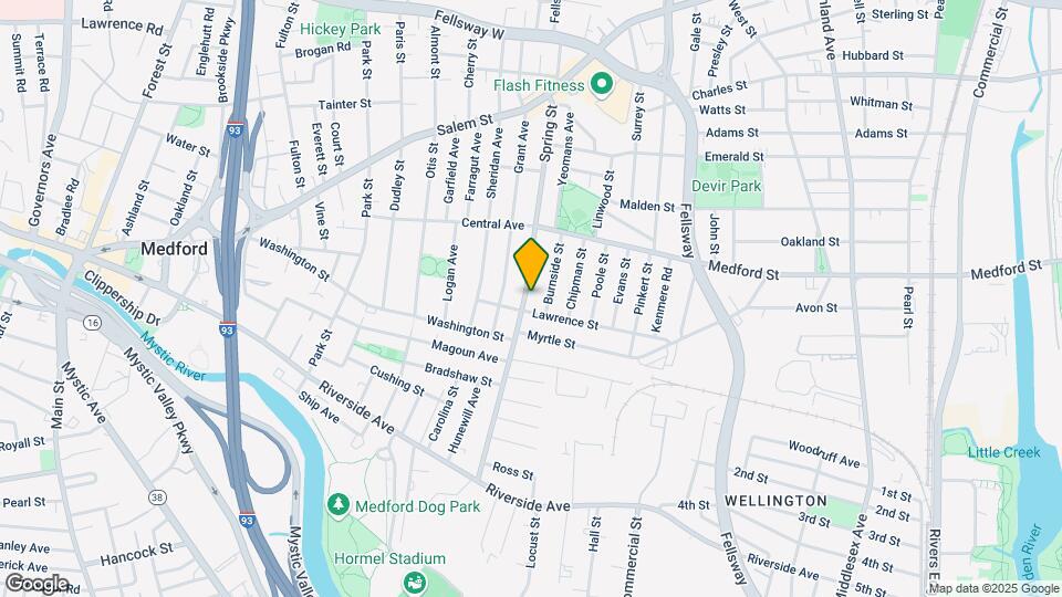 125 Spring St Map and Location Details