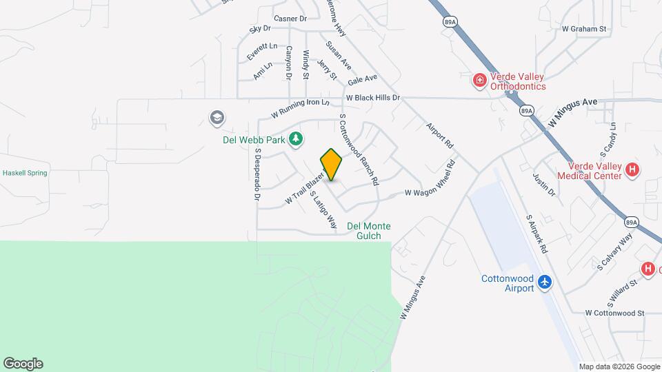 277 S Wild Horse Way Map and Location Details