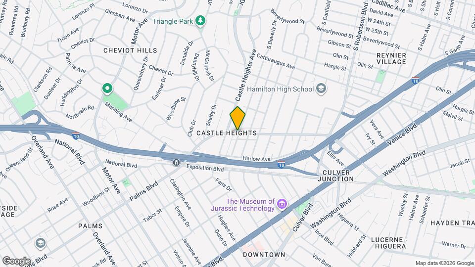 9701 National Blvd Map and Location Details