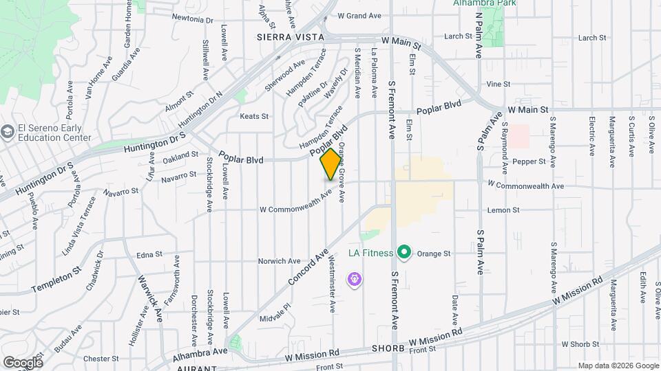 522 Westminster Ave Map and Location Details