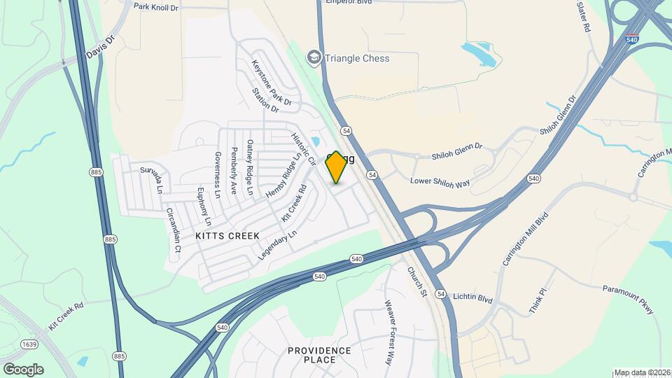 232 Traphill Dr Map and Location Details