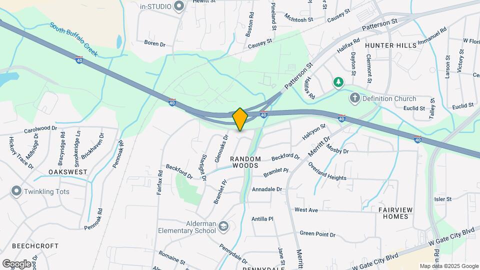 1806 Heilwood Dr Map and Location Details