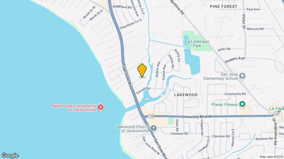 1555 Shirl Ln Mapa y Detalles de la Ubicación