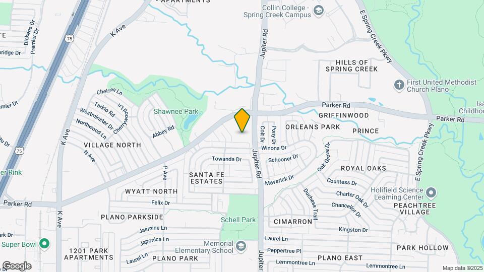 3300 Jupiter Rd Map and Location Details