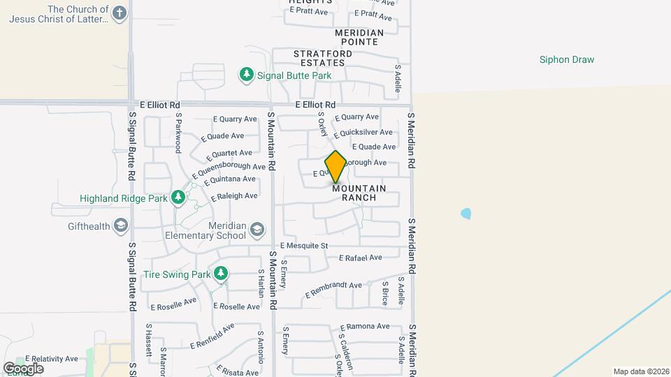 11343 E Quintana Ave Mapa y Detalles de la Ubicación