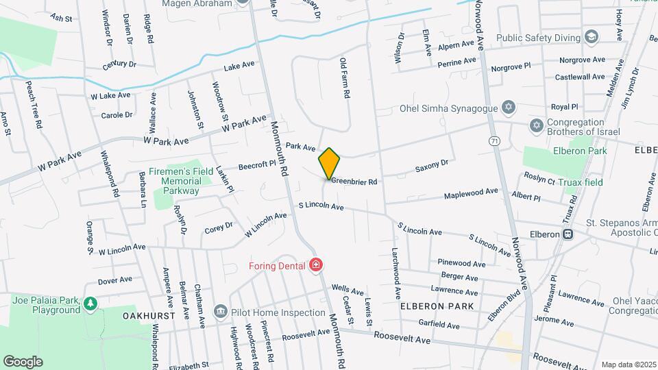 12 Greenbrier Rd Map and Location Details