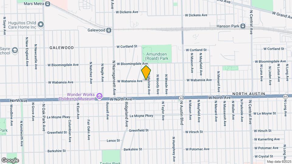 6201 W Wabansia St Mapa y Detalles de la Ubicación