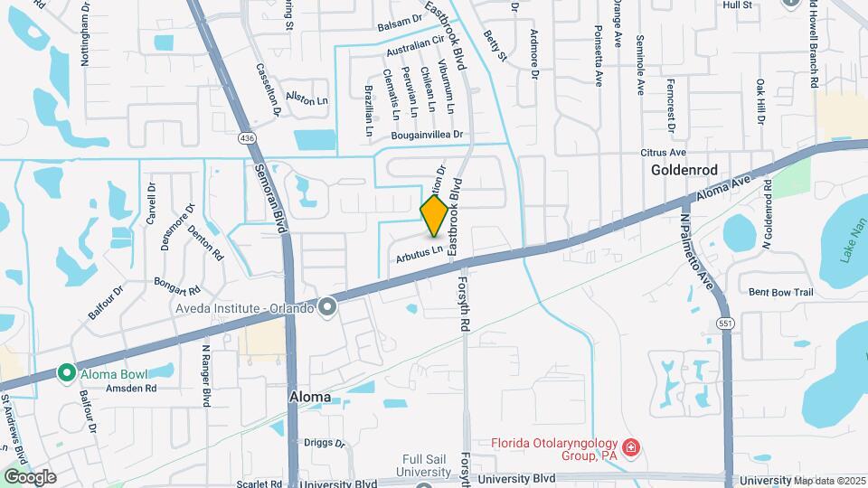 3557 Arbutus Ln Map and Location Details