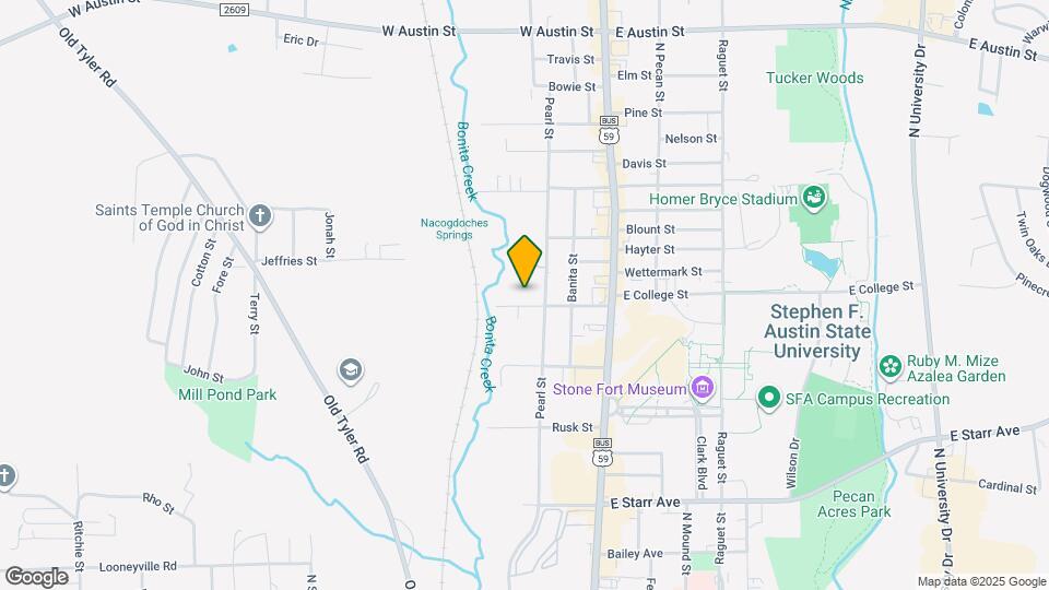 320 W College St Mapa y Detalles de la Ubicación