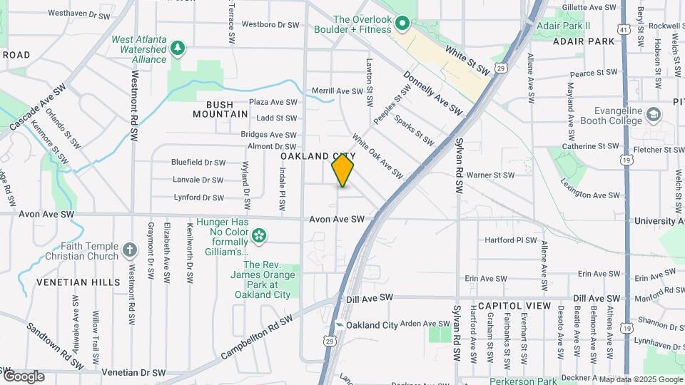 1129 Larosa Terrace SW Map and Location Details