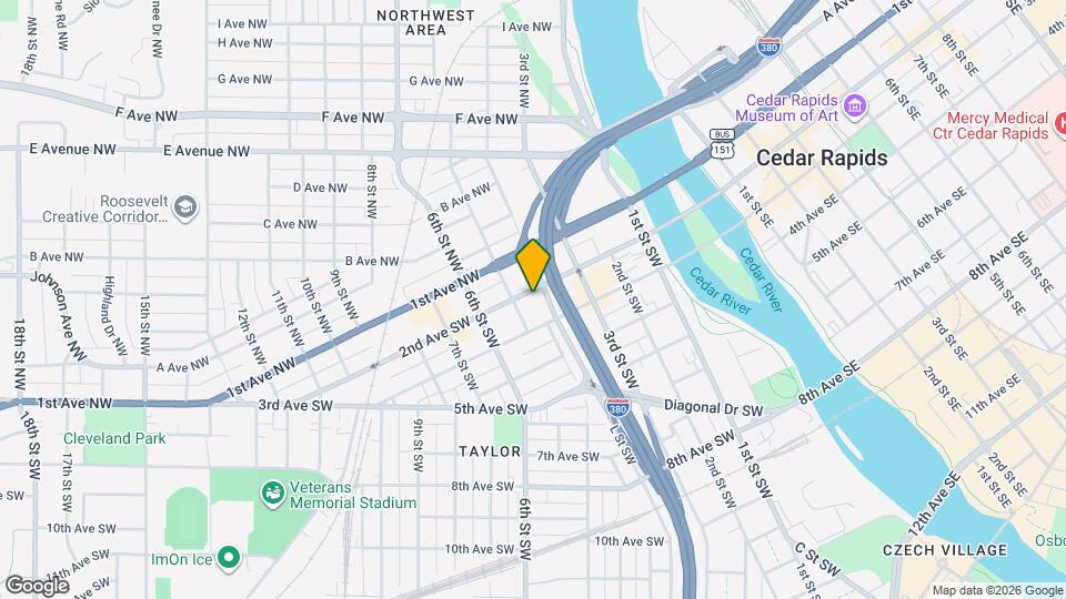 433 2nd Ave SW Map and Location Details