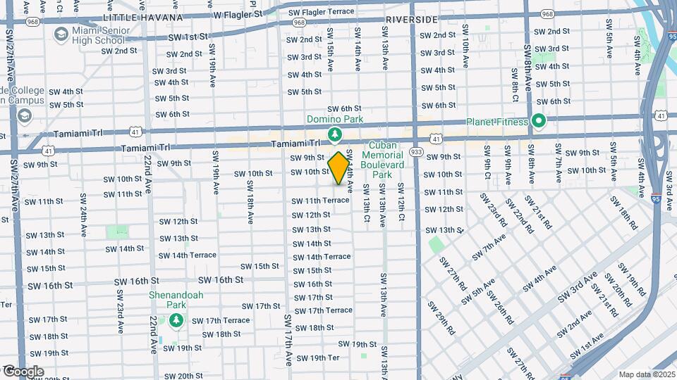 1432 SW 11th St Map and Location Details