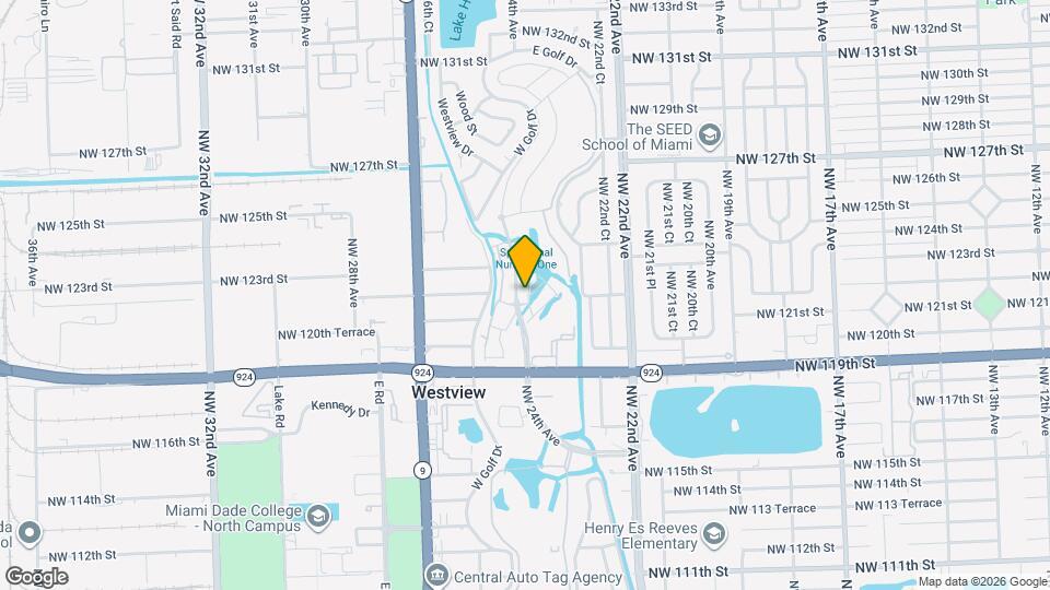12210 NW 23rd Path Map and Location Details