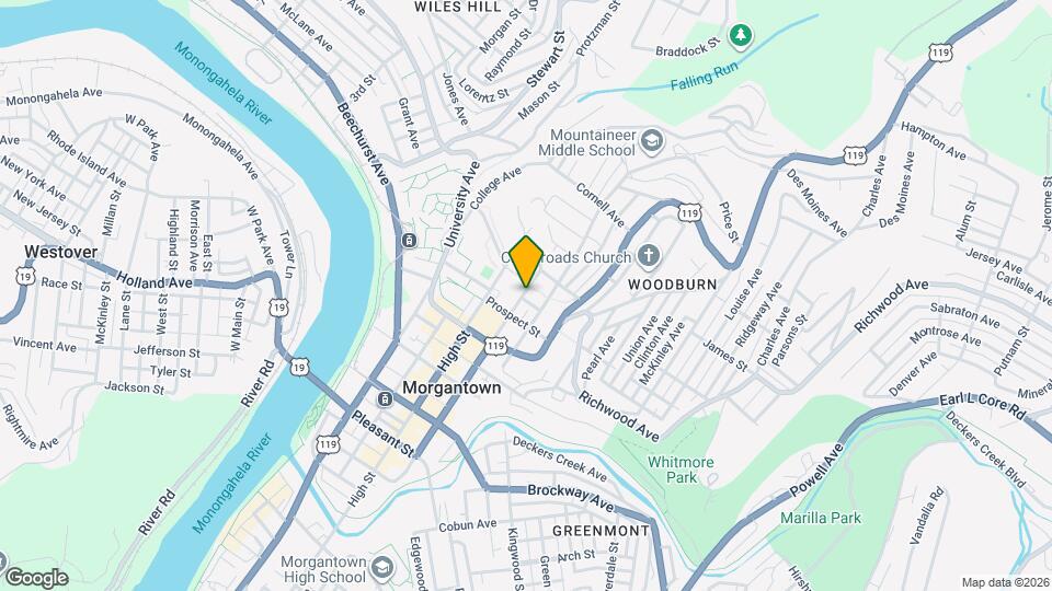 299 Wiles St Map and Location Details