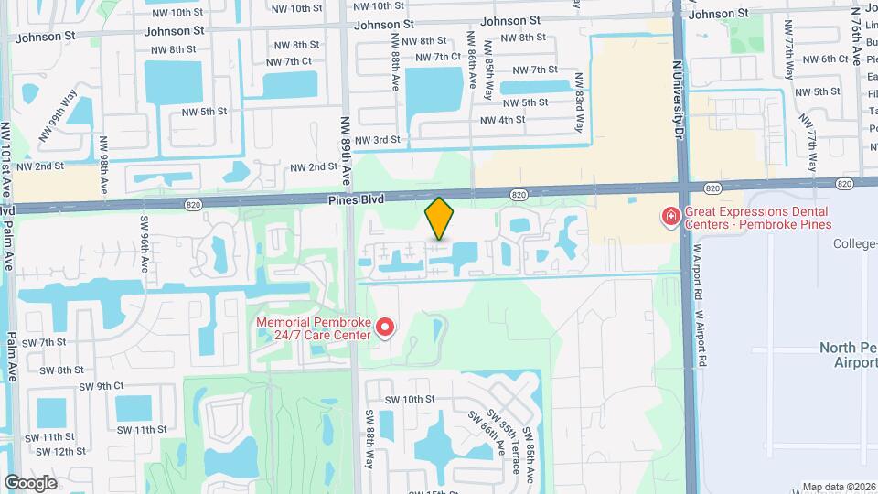 301 SW 86th Ave Map and Location Details