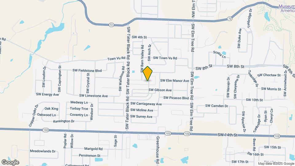 3801 S W Capstone Ave Map and Location Details