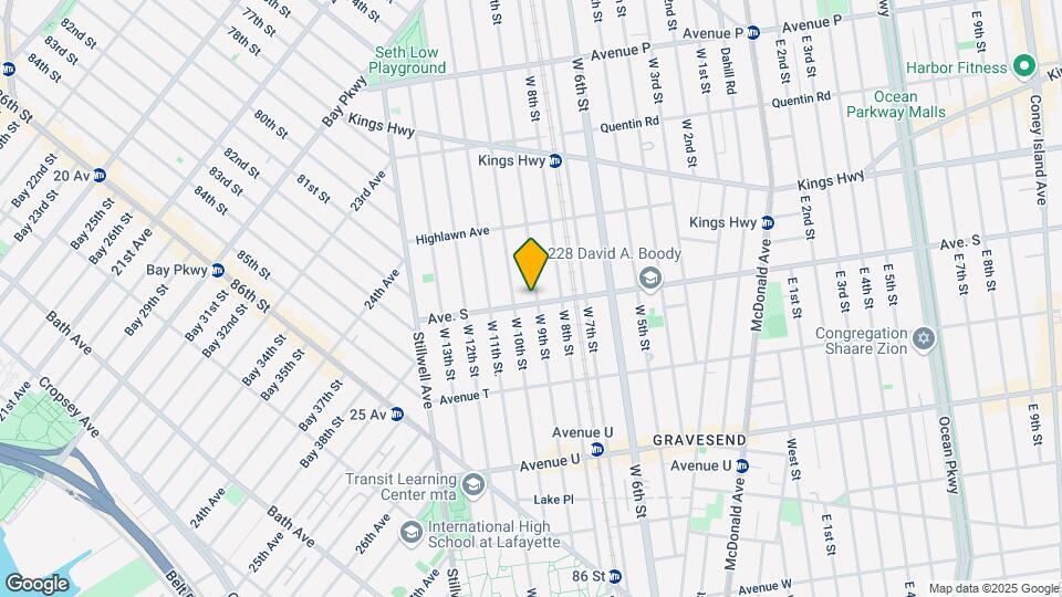 1888 W 9th St Map and Location Details