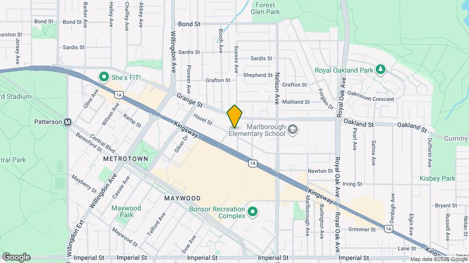 Sussex Map and Location Details