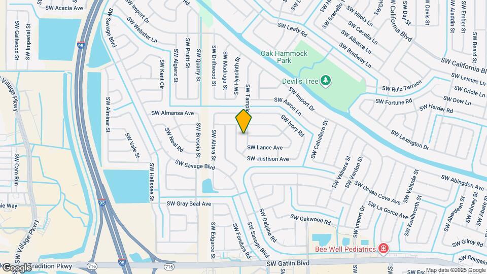 2270 SW Tampico St Map and Location Details
