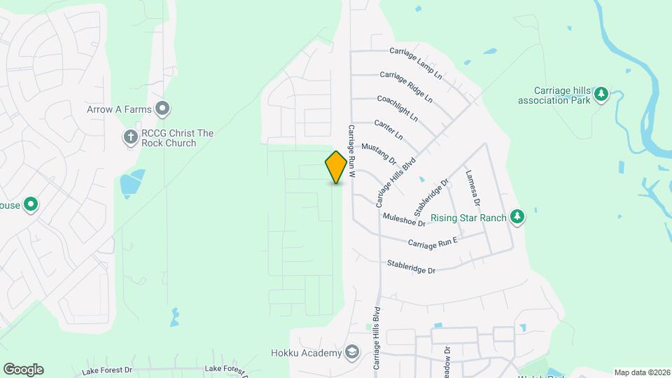 13466 Musky Dr Map and Location Details