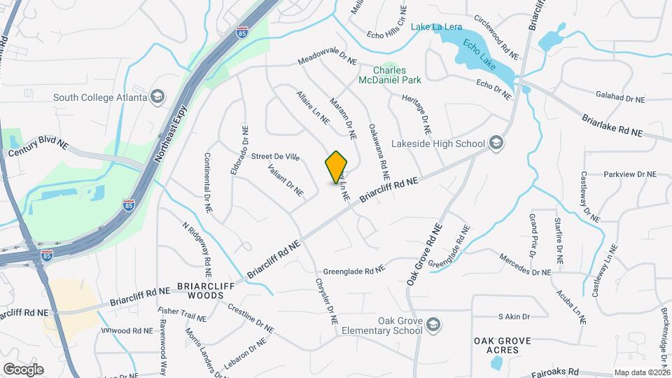 2056 Abby Ln NE Map and Location Details