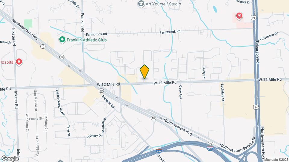 Franklin Hills Apartments Mapa y Detalles de la Ubicación