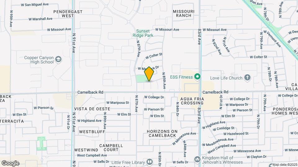 5040 N 86th Ave Map and Location Details