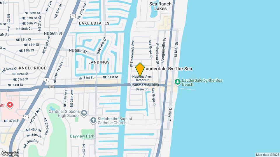4411 E Tradewinds Ave Map and Location Details