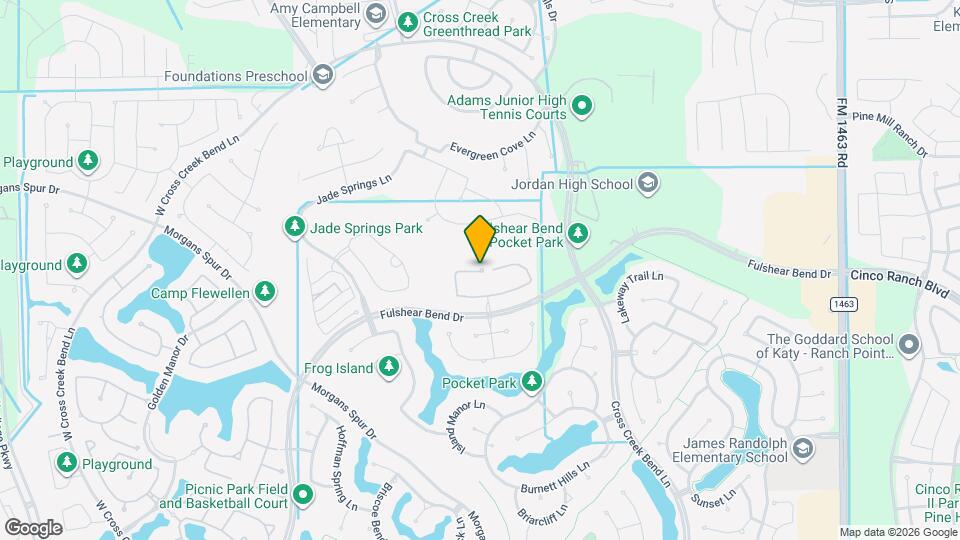 3030 Lake Crest Dr Map and Location Details