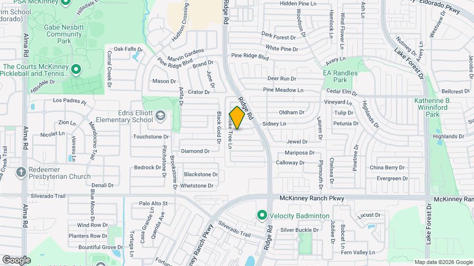 6401 Sidney Ln Map and Location Details