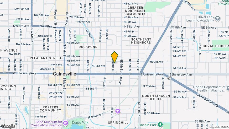 125-125 NE 8th St Map and Location Details