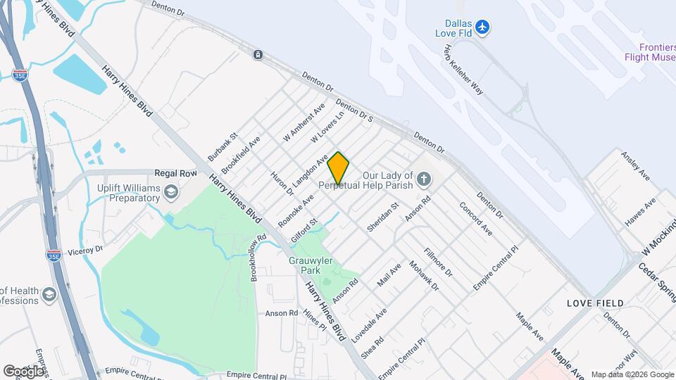 2315 Gilford St, Unit 322 N 13th Mapa y Detalles de la Ubicación