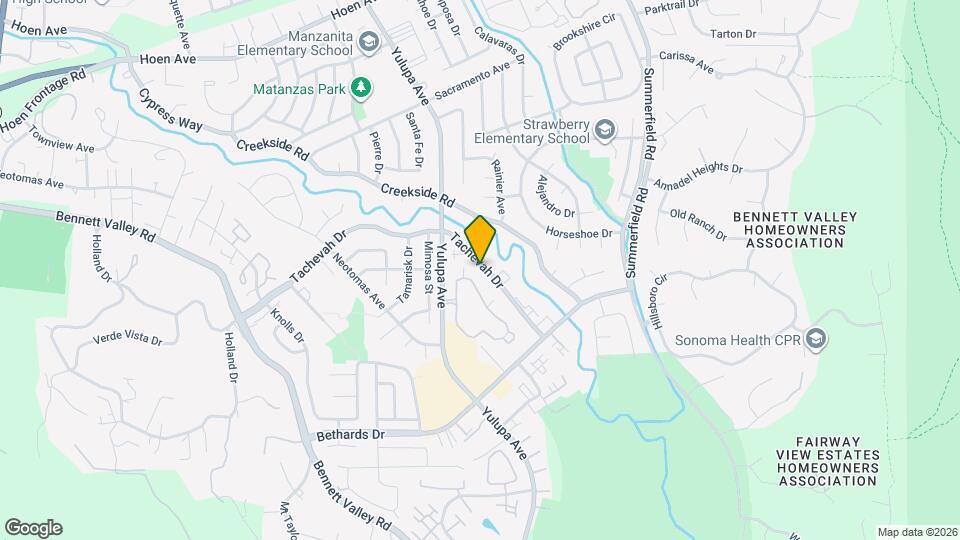 2808 Tachevah Dr Map and Location Details