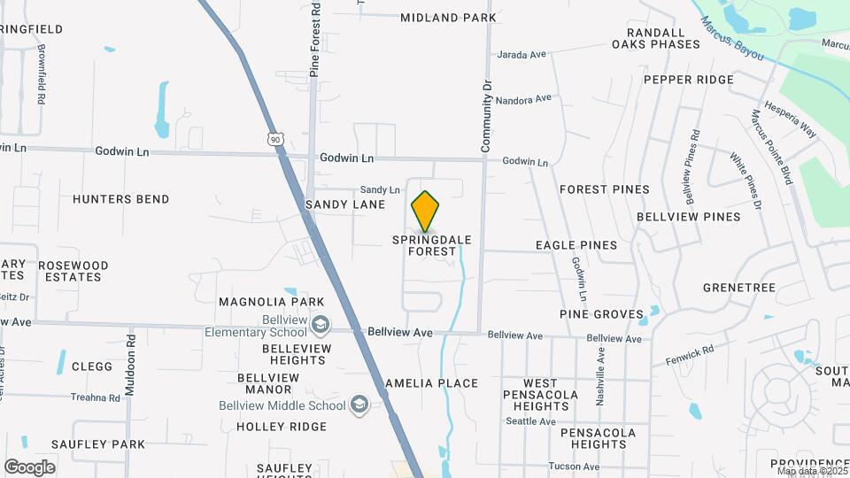 1524 Galvin Ave Map and Location Details