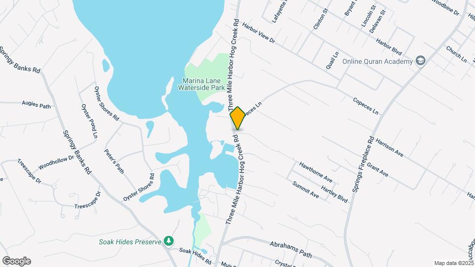 6 Three Mile Harbor Hog Creek Rd Map and Location Details