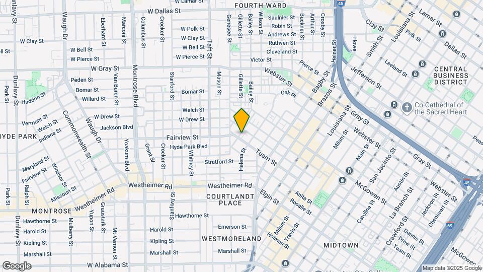 2819 Albany St Map and Location Details