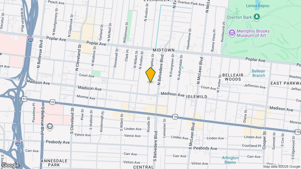 42 Angelus St Map and Location Details