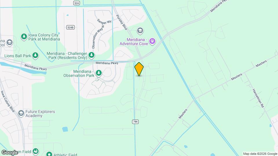 10122 Crescendo Wy Map and Location Details